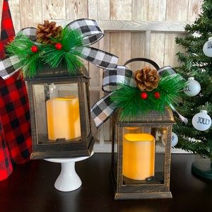 Lantern Set Christmas Decoration